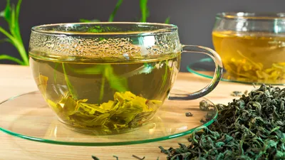 Зеленый чай картинки фотографии