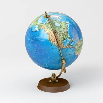 Планета Земля. Земной Шар 3D Визуализации, Карты Любезно НАСА Фотография,  картинки, изображения и сток-фотография без роялти. Image 10696288