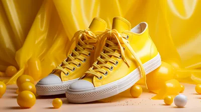 Желтые кроссовки: новый виток в мире модных трендов