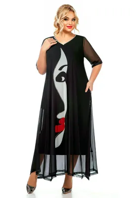 Длинное вечернее платье из турецкого шифона на подкладке из хлопка -  Интернет магазин женской одежды LaTaDa