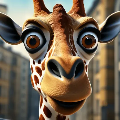 Смешные картинки жирафа (50 фото) » Юмор, позитив и много смешных картинок