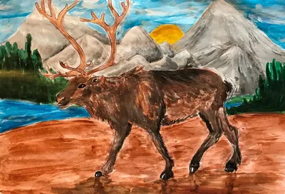 Фауна тундры (БСЭ-1, т. \"СССР\", 1947). | Wildlife, Moose art, Fauna