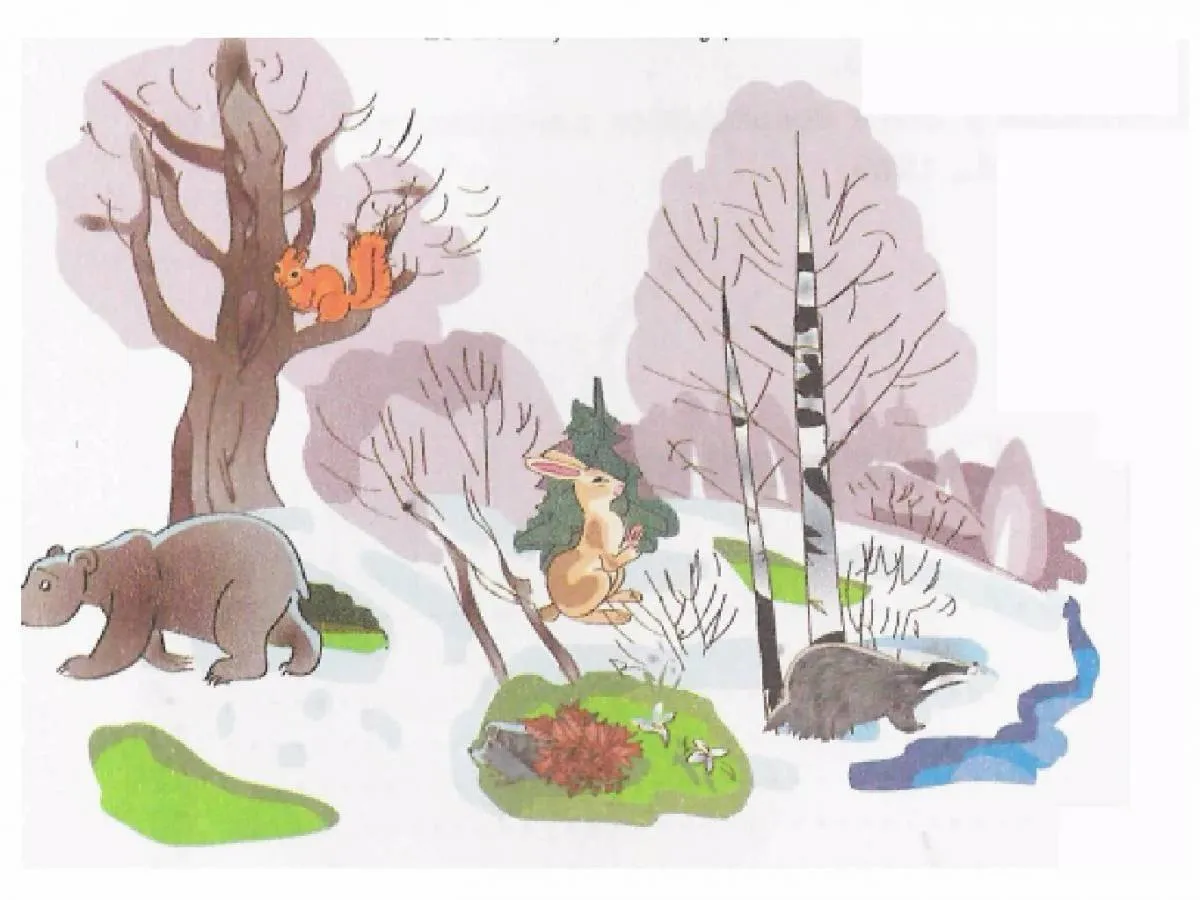 Конспект занятия путешествие в весенний лес. Лесные звери весной. Весенний лес со зверями для детей. Лес весной для дошкольников. Животные весной для детей.
