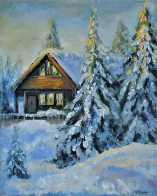 Типография Новая Астея - Уютный домик в зимнем лесу #типография #asteya  #дизайн #москва #тула | Facebook