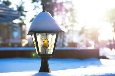 Скачать обои свет, фонарик, снег, зима, фонарь разрешение 960x854 #209183