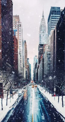 Зима в Нью Йорке | Winter photography, New york wallpaper, Winter wallpaper