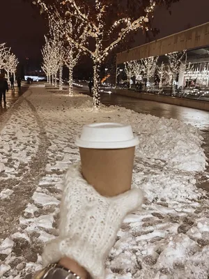 Зима, эстетика, кофе | Кофе