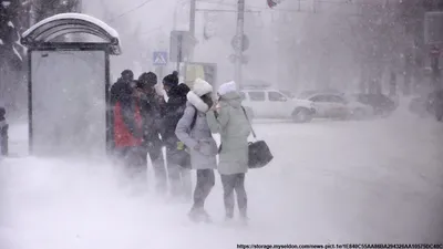 Метель и сильный снегопад обрушились на Ставрополь в среду