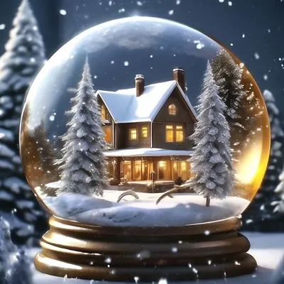 Скачать обои снег, елка, зима, рождество, часовня разрешение 1280x960 #8599