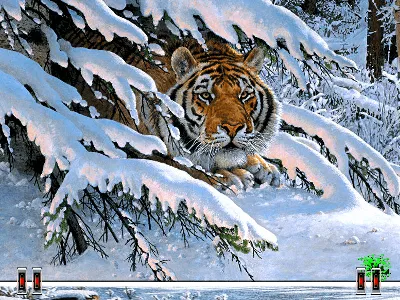Мультфильм милые животные встречаются зимой в лесу., Illustrations Включая:  лес и зима - Envato Elements