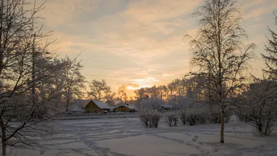 Зимнее утро :: Николай Шерстнев – Социальная сеть ФотоКто