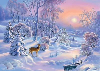 Картинки Зимняя сказка для детей (39 шт.) - #10918