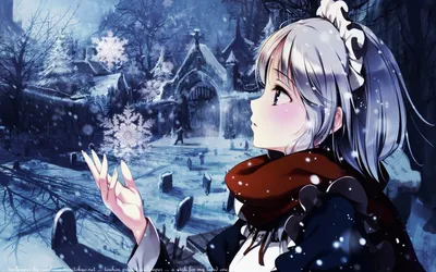 Anime Winter Scenes Wallpapers - Wallpaper Cave