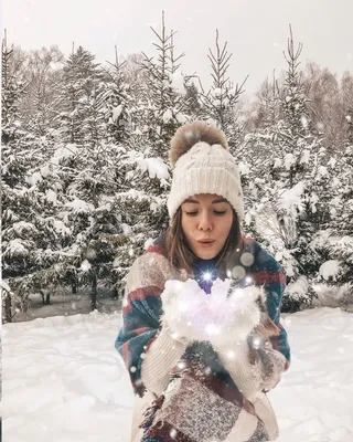 Девушка, снег | Birthday photoshoot, Photo, Photoshoot
