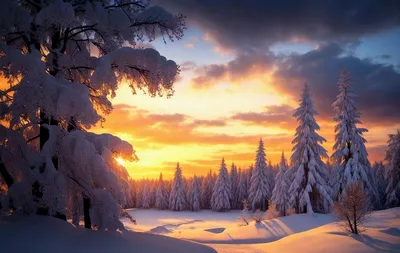 Зимний лес, эстетично, профессиональное…» — создано в Шедевруме