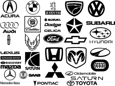 Эмблемы автомобилей и их названия распечатать | Car logos, Car brands  logos, All car logos