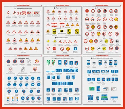 Цвета и форма дорожных знаков - читайте на сайте Автошкола 177
