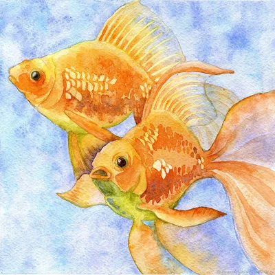 Золотая рыбка рисунок. Рисунок к сказке золотая рыбка. Рисунок сказка о  рыбаке и рыбке Пушкин. Карандаши и краски. | Карандаши и краски | Дзен