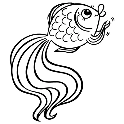 Рисунок Золотая рыбка №375660 - «Сказки родного края» (10.02.2023 - 22:52)
