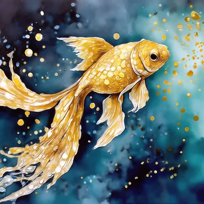 Рисунок К Сказке Золотая Рыбка (56 Фото)