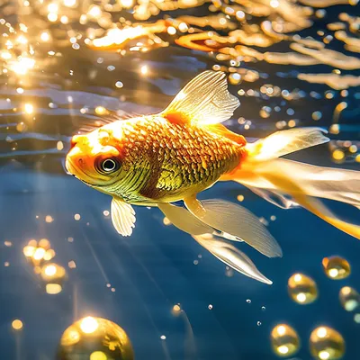 Купить рыбу Золотая рыбка звездочет для зарыбления пруда в Москве и  Московской области