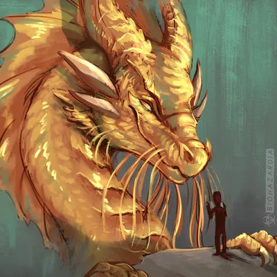 золотой дракон на магическом фоне. генеративный помощник Иллюстрация штока  - иллюстрации насчитывающей ужас, фантазия: 276172392