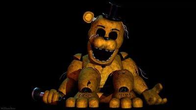 Пять ночей у Фредди FNaF/ФНАФ Золотой Фредди коричневый 25cm - купить с  доставкой по выгодным ценам в интернет-магазине OZON (1170219795)