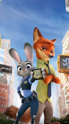 Зверополис: Обои на телефон | Disney zootopia, Disney cartoons, Cartoon  wallpaper